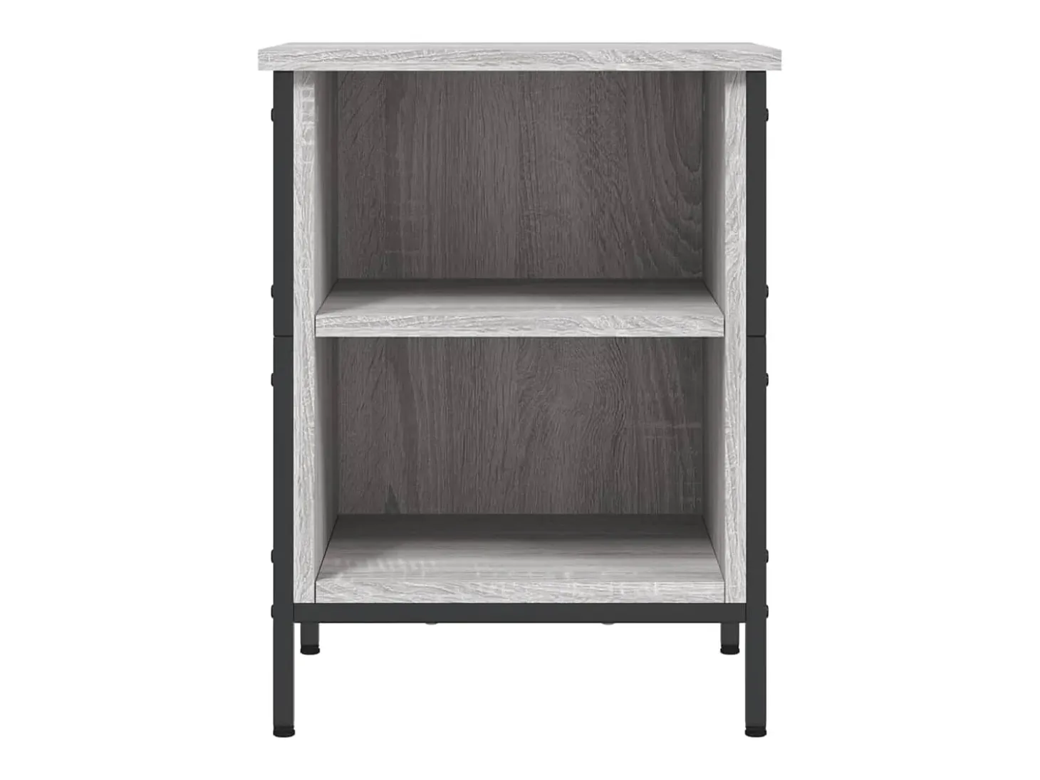Zapatero madera de ingeniería gris Sonoma 38x35x50 cm ES304039