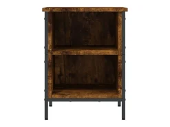 Zapatero madera de ingeniería roble ahumado 38x35x50 cm ES942345