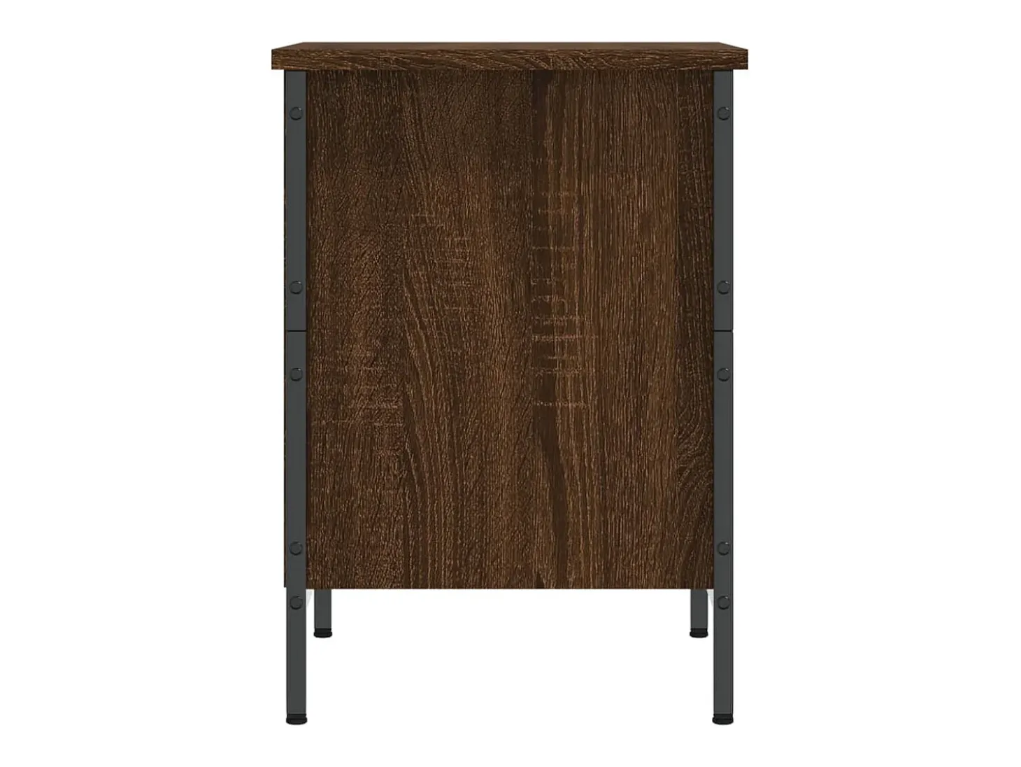 Zapatero madera de ingeniería marrón roble 38x35x50 cm ES343994