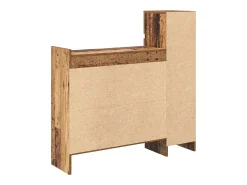Zapatero Madera vieja 100,5x28x100 cm Madera reconstituida