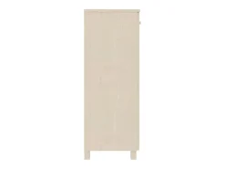 Zapatero Marrón Miel 85x40x108 cm Pino Macizo