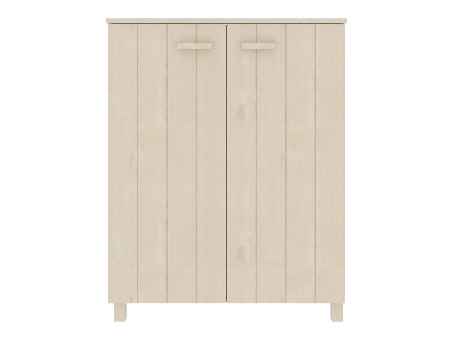 Zapatero Marrón Miel 85x40x108 cm Pino Macizo