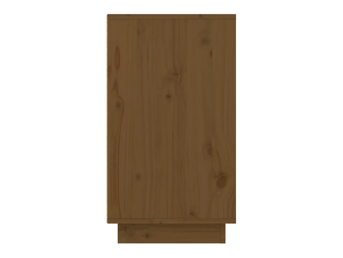 Zapatero marrón miel 110x34x61cm Madera maciza de pino