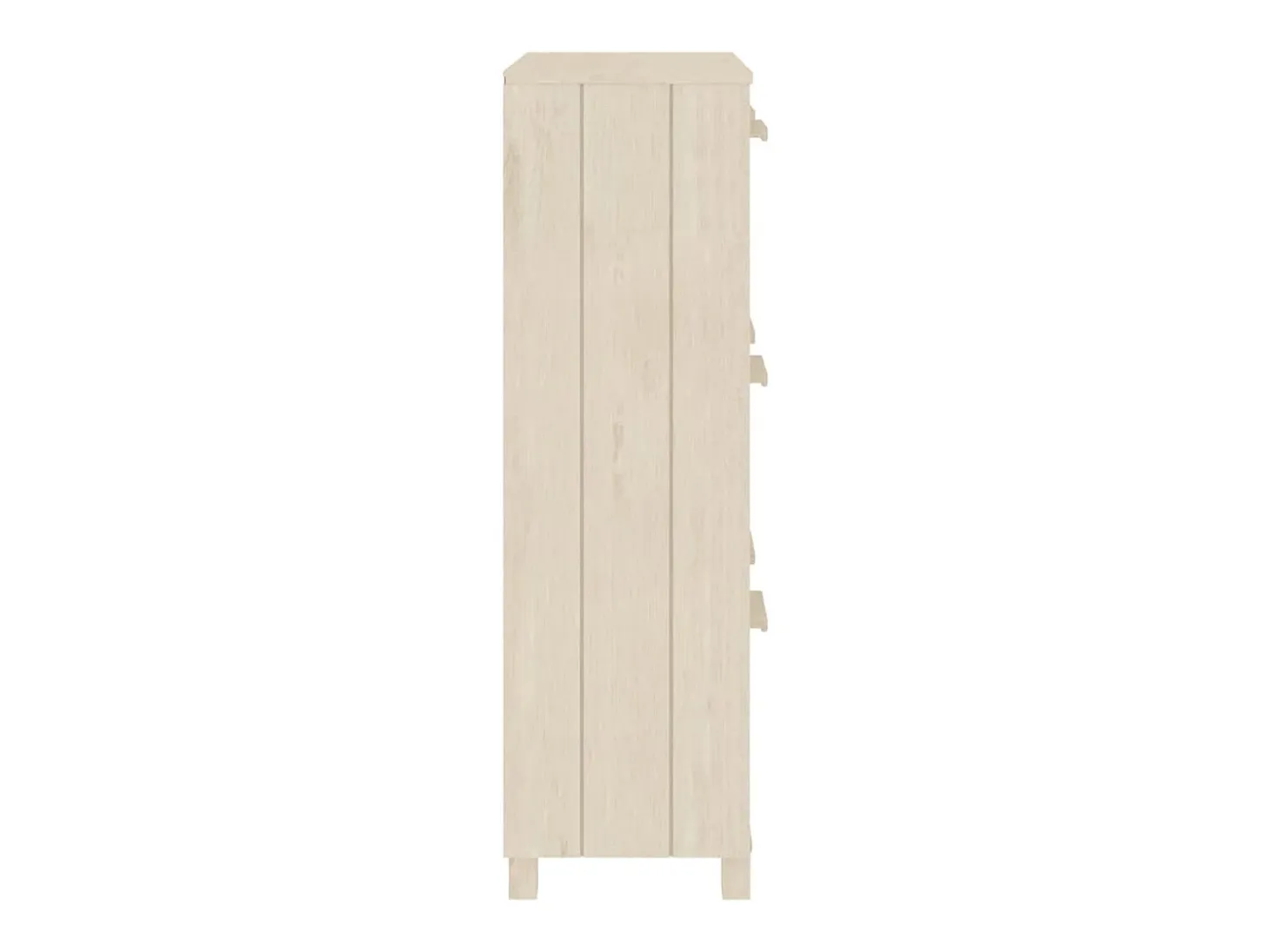 Zapatero Marrón Miel 59,5x35x117cm Pino Macizo