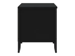 Zapatero negro 90x38x45,5 cm madera contrachapada