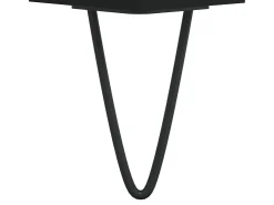 Zapatero negro 102x36x60 cm Madera contrachapada