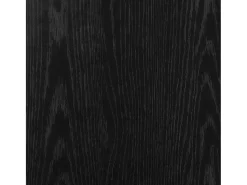 Zapatero negro 80x25x81 cm madera de ingeniería