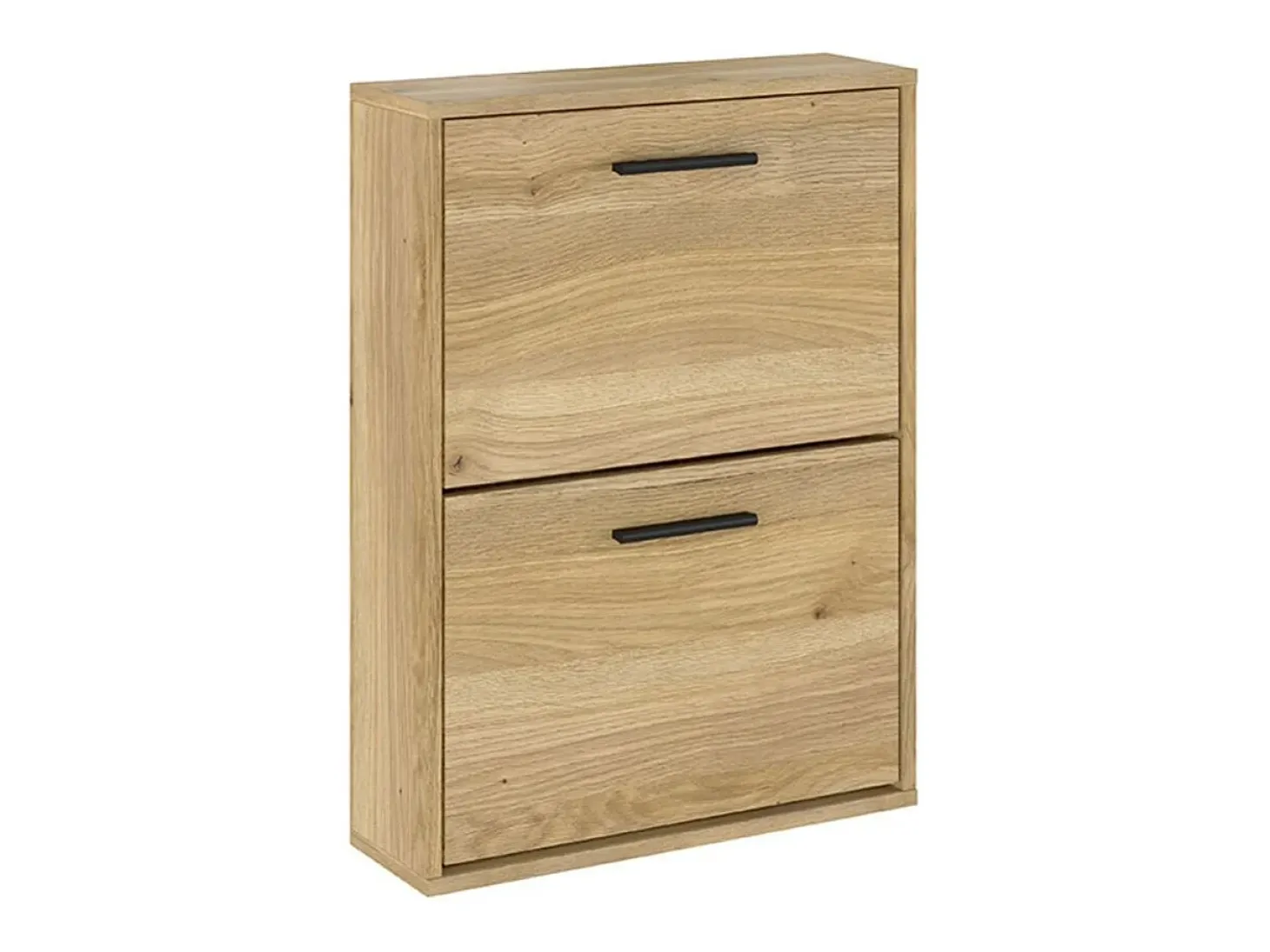 Zapatero New Aura 2 puertas abatibles natural 73x54x18 cm
