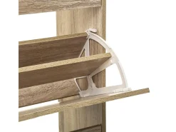 Zapatero Olaya 5 Five 3 puertas madera 115x60x24 cm