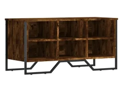 Zapatero roble ahumado 90x38x45,5 cm madera de ingeniería