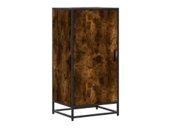 Zapatero roble ahumado 48x38x97,5 cm madera de ingeniería