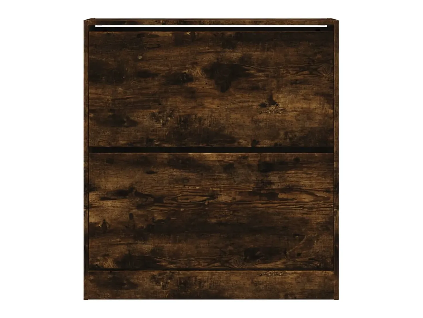 Zapatero roble ahumado 80x21x87,5 cm madera de ingeniería