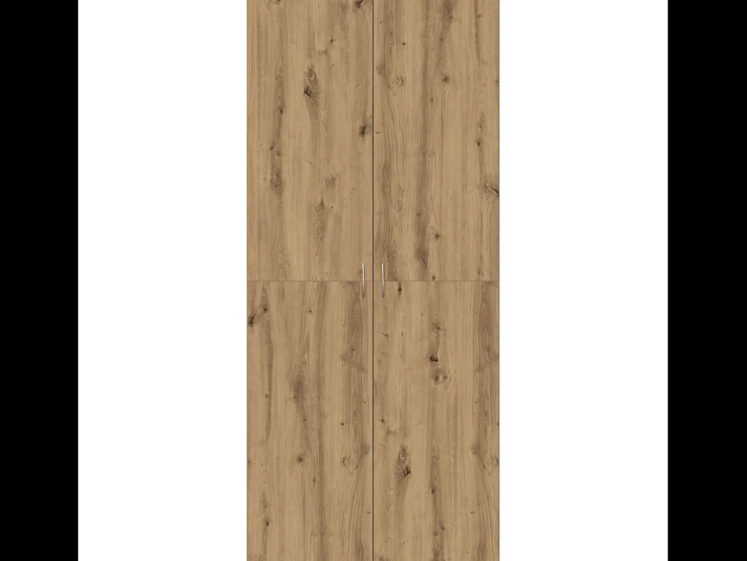 Zapatero Roble artesanal 80x35,5x180 cm Madera de ingeniería