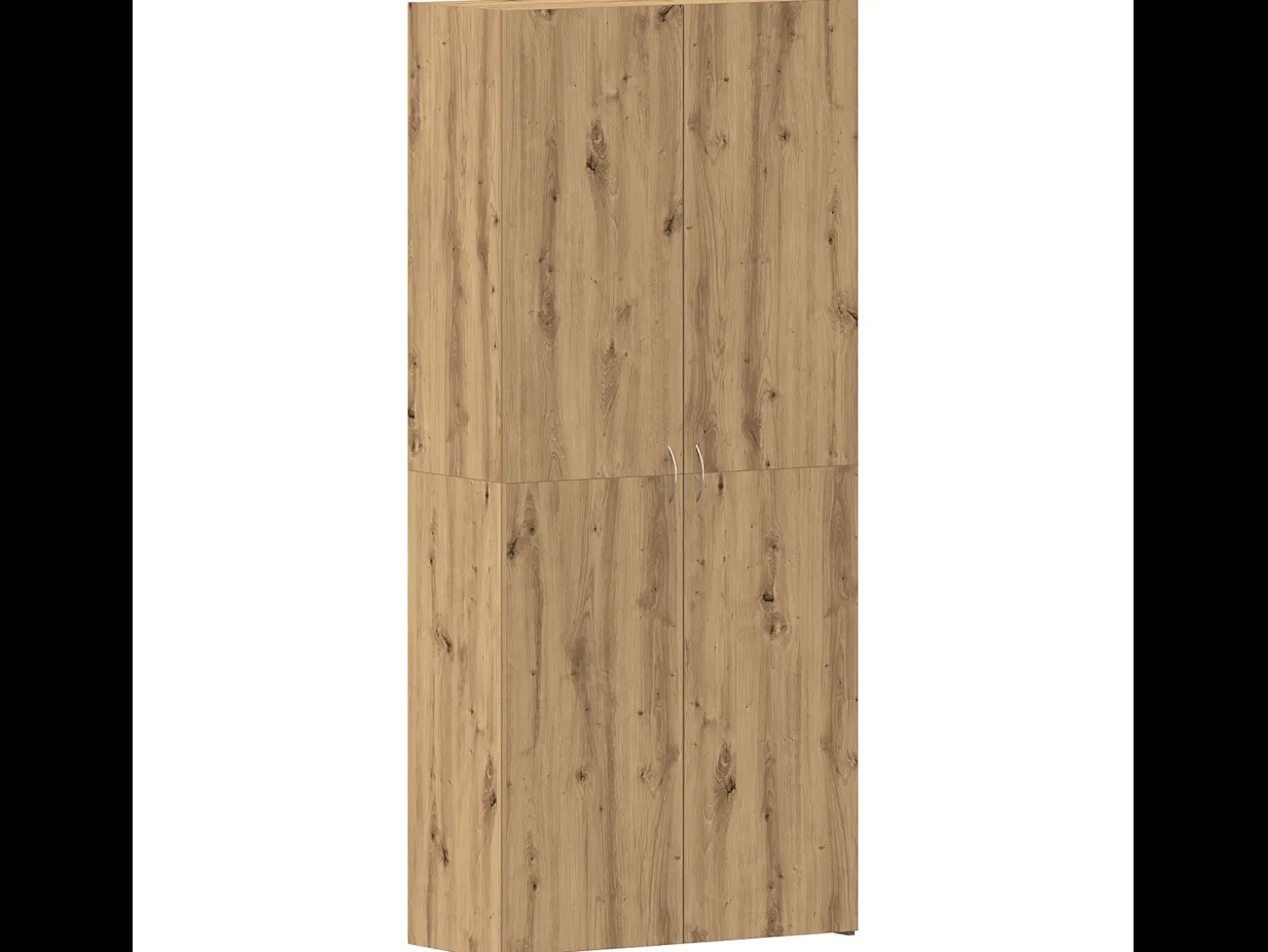 Zapatero Roble artesanal 80x35,5x180 cm Madera de ingeniería
