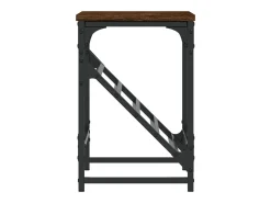 Zapatero roble marrón 60x30x45 cm madera de ingeniería