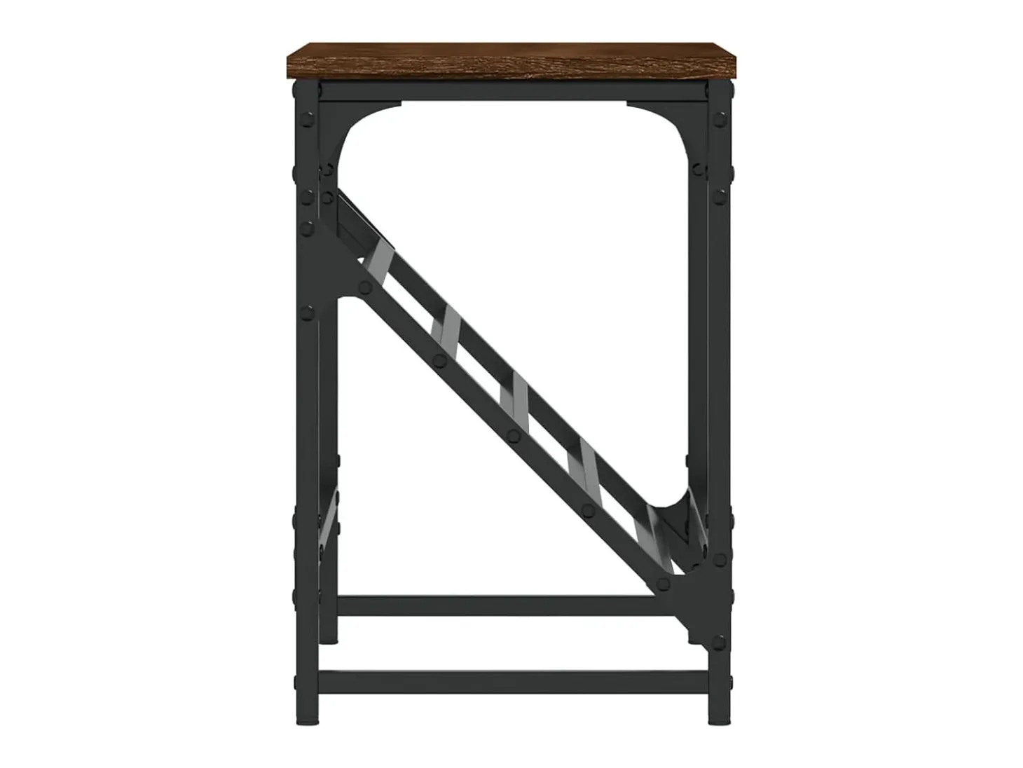 Zapatero roble marrón 60x30x45 cm madera de ingeniería