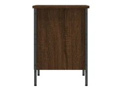 Zapatero roble marrón 38x35x50 cm madera de ingeniería