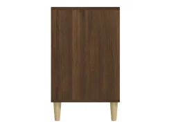 Zapatero Roble marrón 102x36x60cm Madera de ingeniería