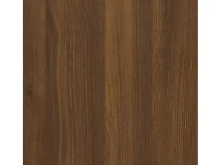 Zapatero Roble marrón 63x24x104cm Madera de ingeniería