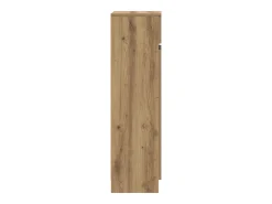 Zapatero Roble 100,5x28x100 cm Madera de ingeniería