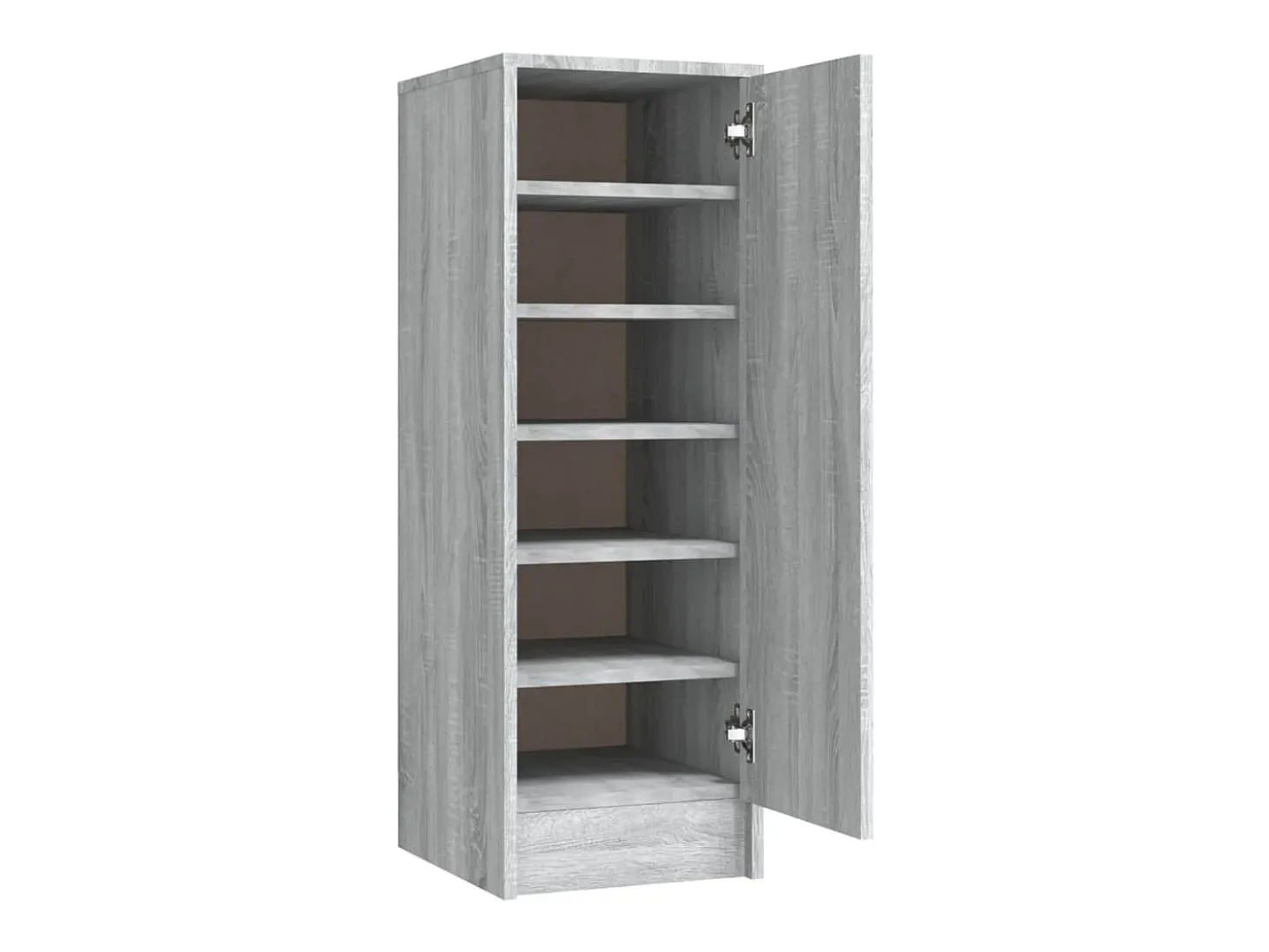 Zapatero Sonoma gris 32x35x92 cm Madera de ingeniería