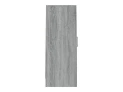 Zapatero Sonoma gris 32x35x92 cm Madera de ingeniería