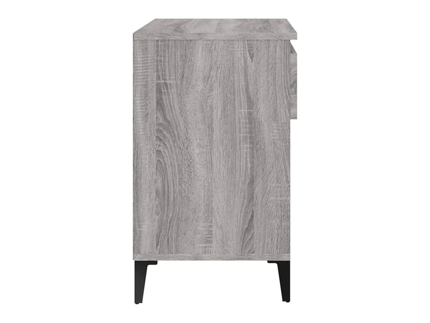 Zapatero Sonoma gris 70x36x60 cm madera de ingeniería