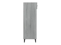 Zapatero Sonoma gris 60x35x105 cm Madera de ingeniería