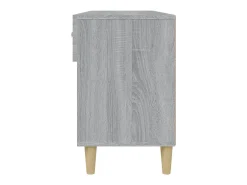 Zapatero Sonoma gris 102x35x55 cm Madera de ingeniería