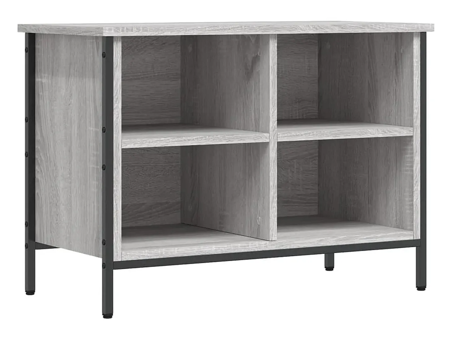 Zapatero Sonoma gris 69x35x50 cm madera de ingeniería