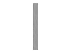 Zapatero Sonoma gris 59x17x169 cm Madera de ingeniería