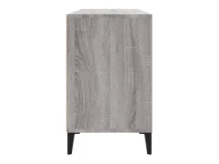 Zapatero Sonoma gris 102x36x60 cm Madera de ingeniería