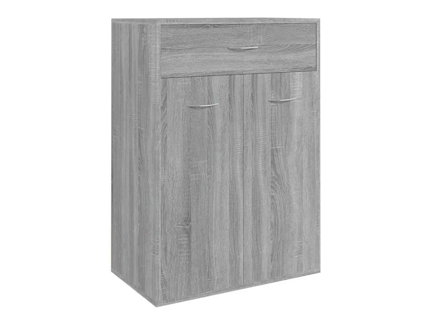 Zapatero Sonoma gris 60x35x84 cm Madera de ingeniería