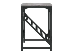 Zapatero Sonoma gris 90x30x45 cm madera de ingeniería