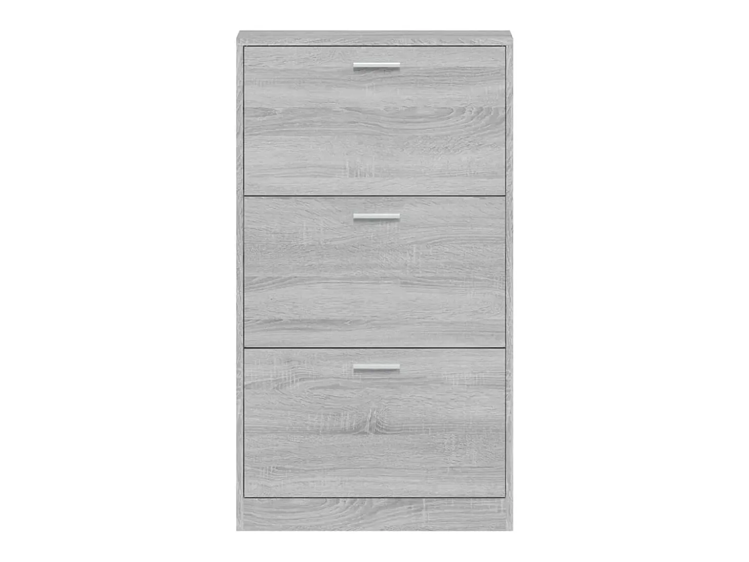 Zapatero Sonoma gris 59x17x108 cm Madera de ingeniería