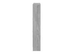 Zapatero Sonoma gris 59x17x108 cm Madera de ingeniería