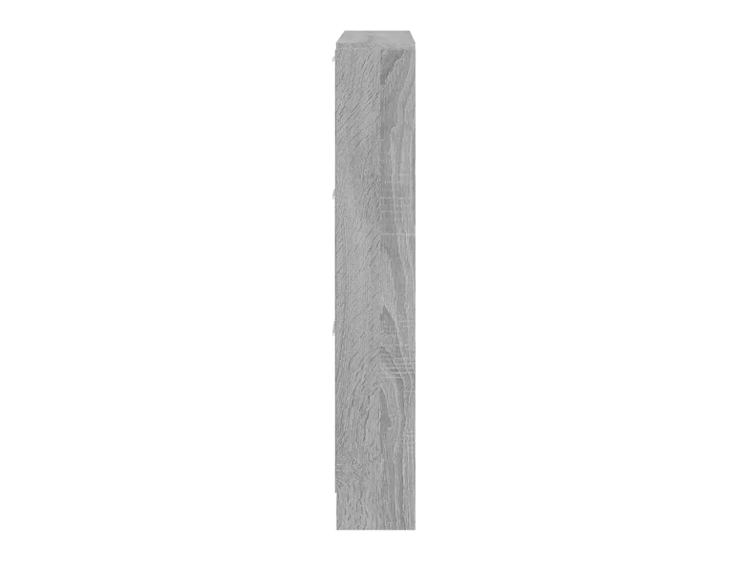Zapatero Sonoma gris 59x17x108 cm Madera de ingeniería
