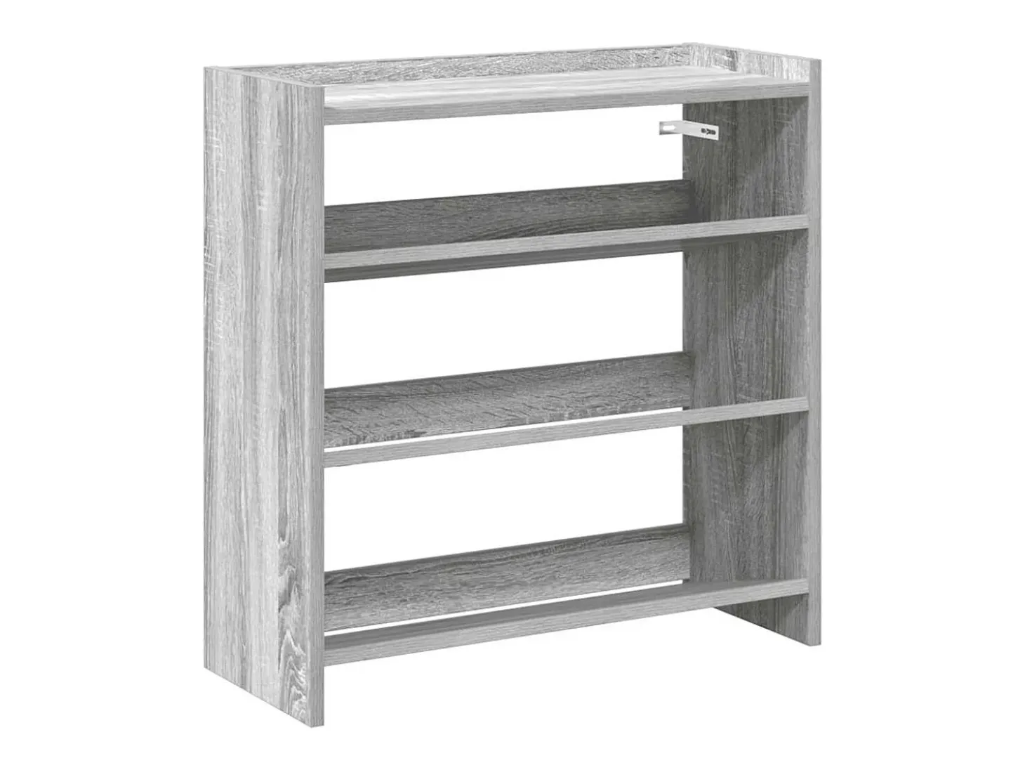 Zapatero Sonoma gris 60x25x62 cm madera de ingeniería