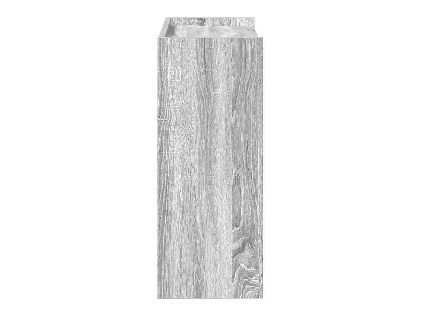 Zapatero Sonoma gris 60x25x62 cm madera de ingeniería