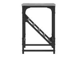 Zapatero Sonoma gris 60x30x45 cm madera de ingeniería