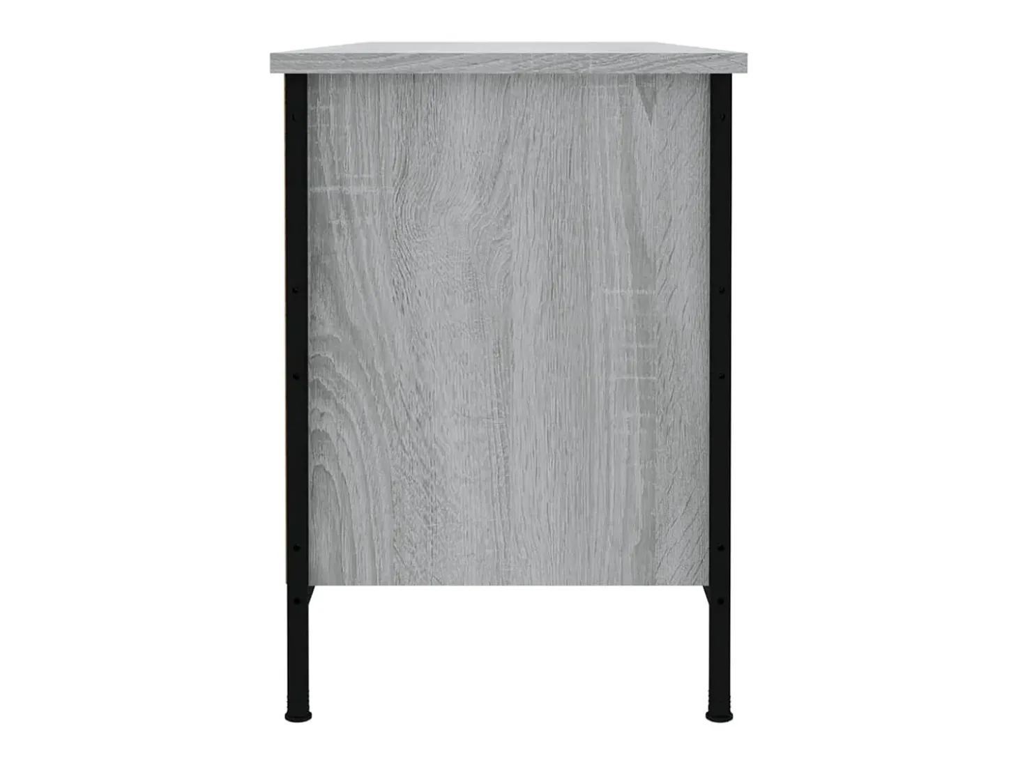 Zapatero Sonoma gris 100x35x50 cm madera de ingeniería