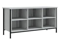 Zapatero Sonoma gris 100x35x50 cm madera de ingeniería