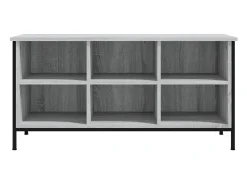 Zapatero Sonoma gris 100x35x50 cm madera de ingeniería