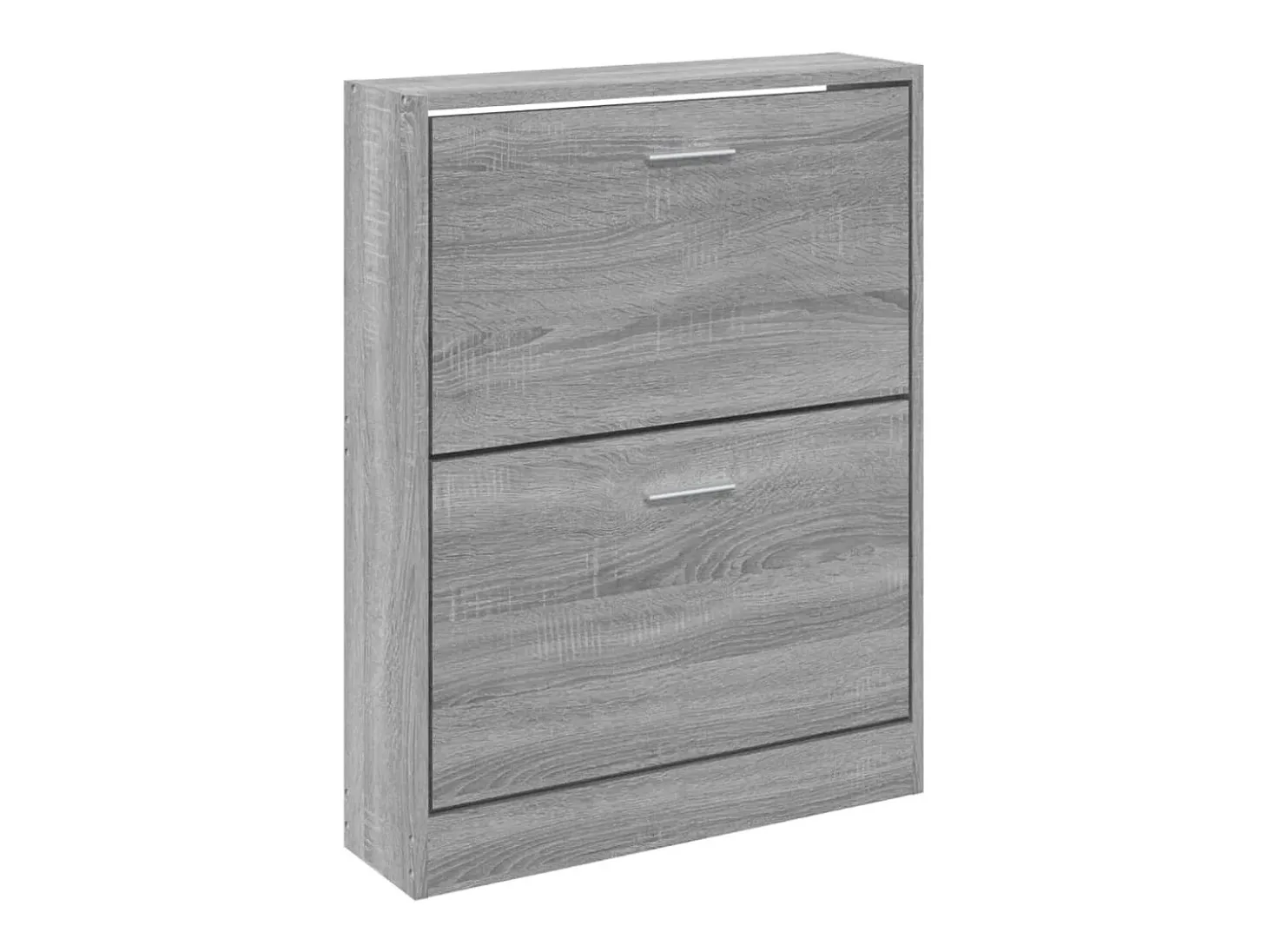 Zapatero Sonoma gris 59x17x81 cm Madera de ingeniería