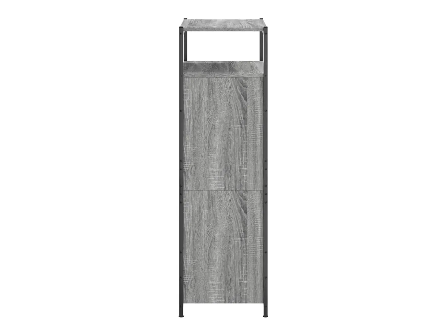Zapatero Sonoma gris 60x34x112 cm Madera de ingeniería