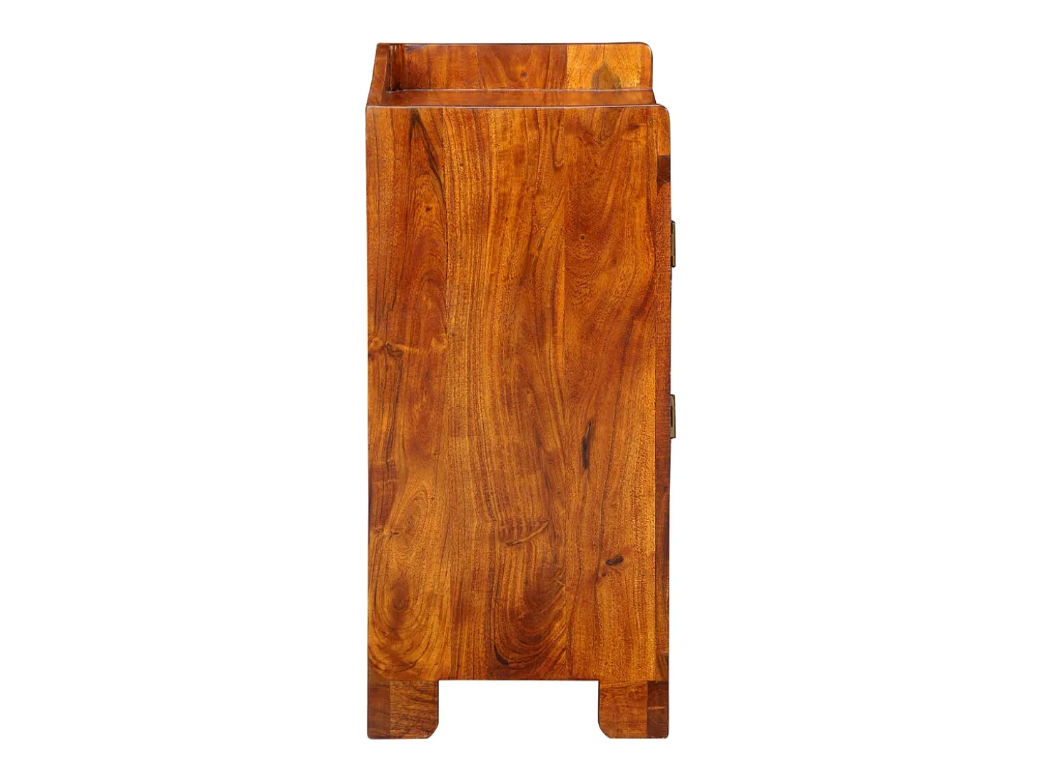 Zapatero 55x35x75 cm fabricado en madera maciza de acacia