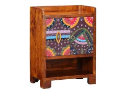 Zapatero 55x35x75 cm fabricado en madera maciza de acacia
