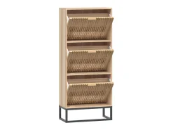 Zapatero 52x25x120 cm madera contrachapada