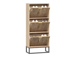 Zapatero 52x25x120 cm madera contrachapada