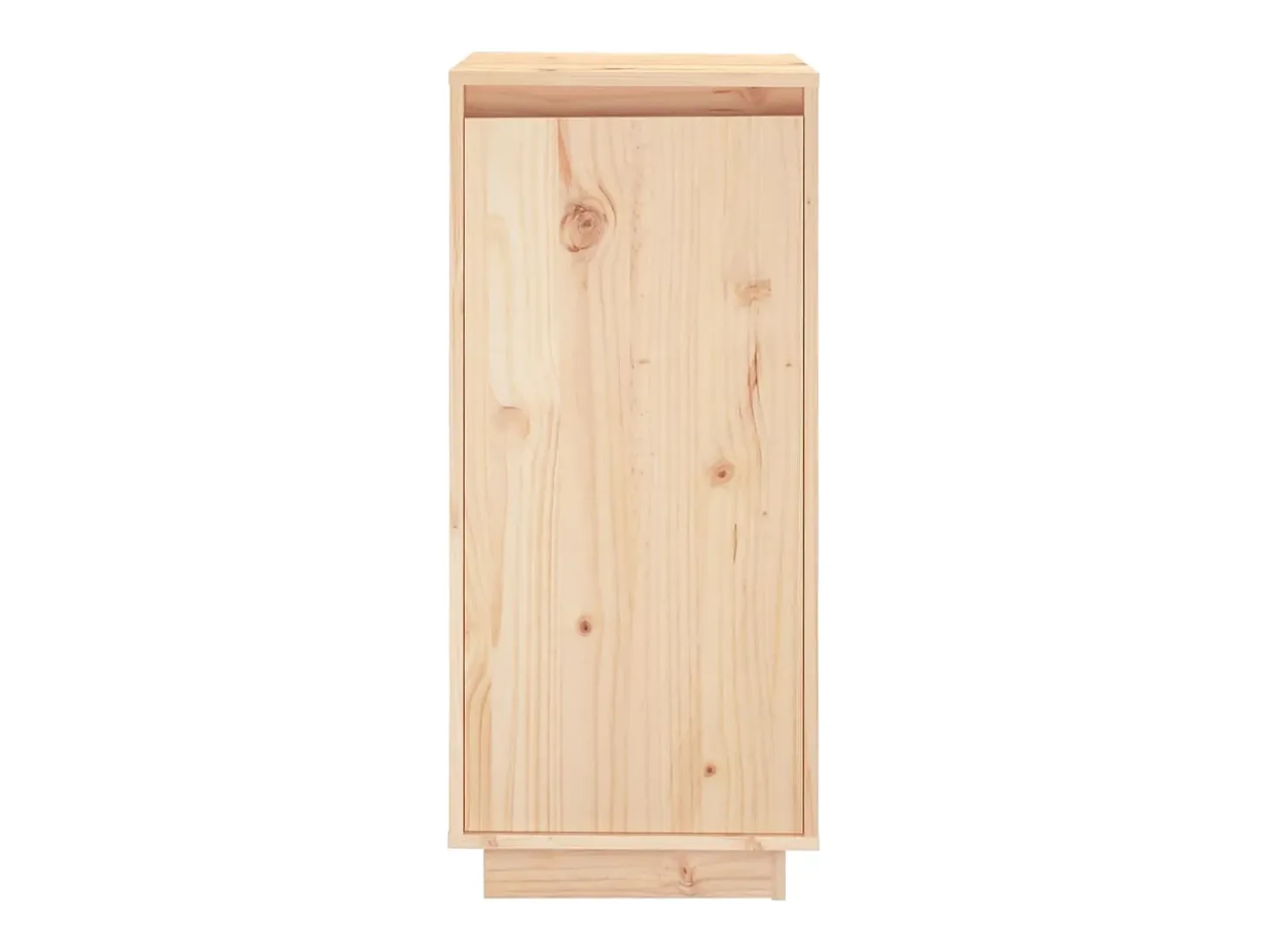 Zapatero 35x35x80 cm Madera maciza de pino